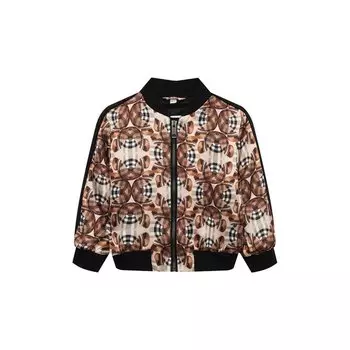 Бомбер из вискозы Burberry
