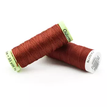 Набор швейных нитей (744506 Нить Top Stitch 30м, 748277 Нить Sew-All 200м) 2шт/упак Гутерманн, 221 красно-терракотовый