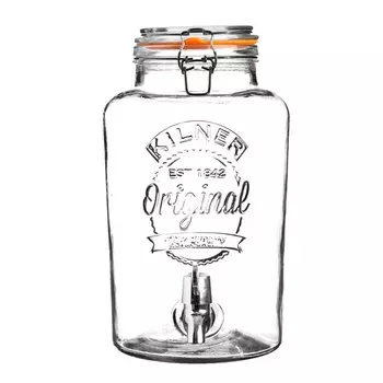 Диспенсер для напитков 5 л Kilner Clip Top