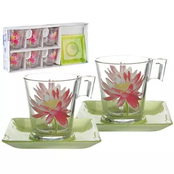 Чайный сервиз на 6 персон Repast Water Flower 12 предметов