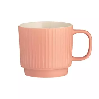 Чашка 355 мл Mason Cash Embossed коралловый