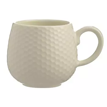 Чашка Mason Cash Embossed 350 мл кремовая