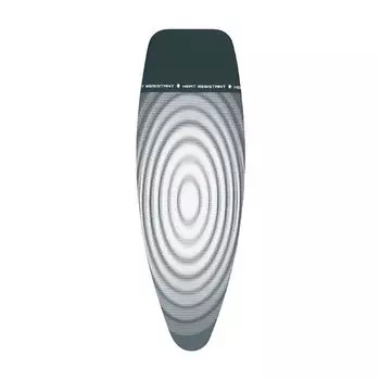 Чехол для гладильной доски 124 х 38 см Brabantia PerfectFit Титановые круги