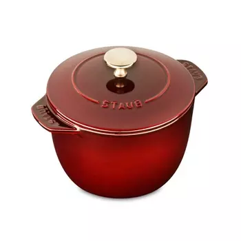 Чугунный кокот для риса 1,5 л Staub гранатовый