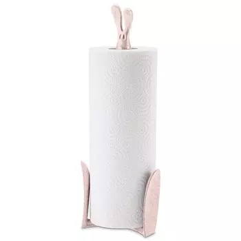 Держатель для бумажных полотенец Koziol Roger organic розовый
