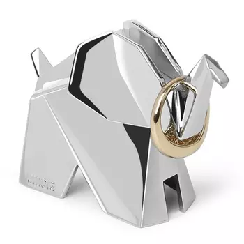 Держатель для колец Umbra "Origami" Слон хром