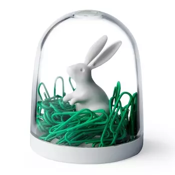 Держатель для скрепок Qualy Bunny In The Field
