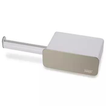 Держатель для туалетной бумаги с отсеком для хранения Joseph Joseph EasyStore steel