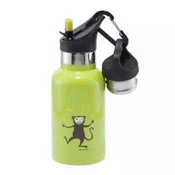 Детская термос-фляга Carl Oscar TEMPflask Monkey 350 мл лайм