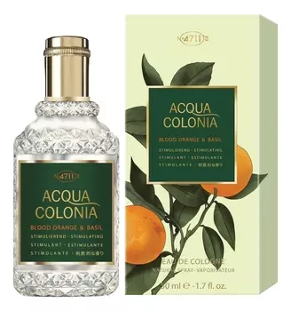 4711 Acqua Colonia Blood Orange &amp; Basil: одеколон 50мл