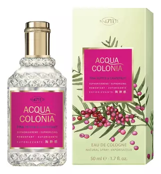 4711 Acqua Colonia Pink Pepper &amp; Grapefruit: одеколон 50мл