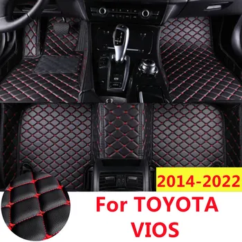 Автомобильные коврики для TOYOTA VIOS 2022 2021 2020 2019 2018-2014