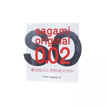 Sagami Original 0,02 Презерватив полиуретановый 1 шт