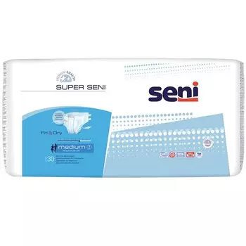 Seni Супер Подгузники р.M 30 шт