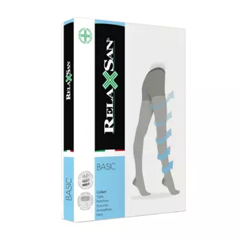 Relaxsan Basic Колготки компрессионные Collant 1 класс компрессии 140 den размер 4 Черные