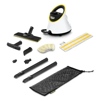 Пароочиститель KARCHER SC 2 Deluxe 1.5 кВт, белый (1.513-400.0)