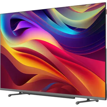 Телевизор Digma Pro 65" QLED 65L Google TV Frameless черный/серебристый