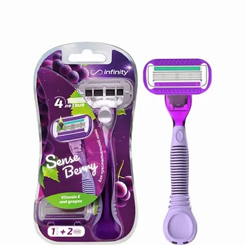 INFINITY Женская бритва +12 сменных кассет ComfortGlide