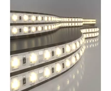 Лента светодиодная 12V 14,4W 60Led 5050 IP65 теплый белый, 5м