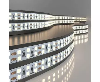 Лента светодиодная 240LED 18W IP20 двухрядная 4200К дневной белый 2835 24V 240Led 18W IP20