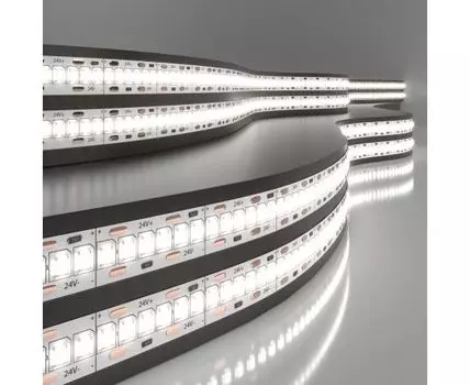 Лента светодиодная 24V 24W 240Led 2835 IP20 дневной белый, 5м