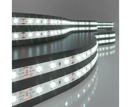 Лента светодиодная 24V 4,8W 60Led 2835 IP20 холодный белый, 5м