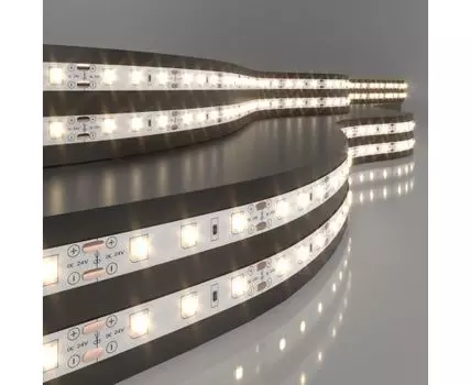 Лента светодиодная 24V 4,8W 60Led 2835 IP20 теплый белый, 5м