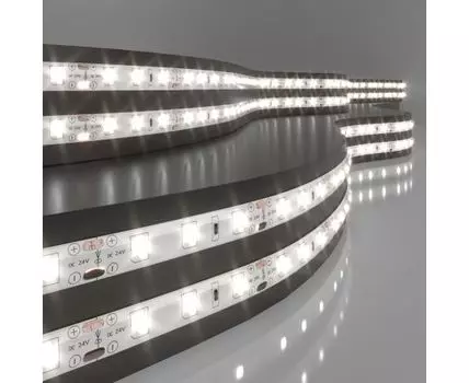 Лента светодиодная 24V 4,8W 60Led 2835 IP65 дневной белый, 5м