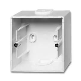 ABB BJB Basic 55 Бел Коробка для открытого монтажа, 1-постовая