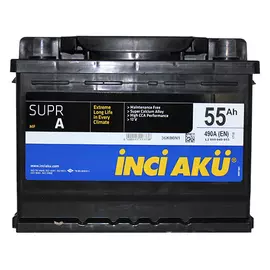 Аккумулятор Inci SuprA 55 (8251) 490Ah о.п. L2 055 049 013