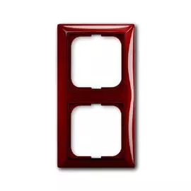 ABB BJB Basic 55 Фойе (красный) Рамка 2-ая
