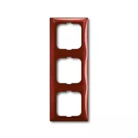 ABB BJB Basic 55 Фойе (красный) Рамка 3-ая