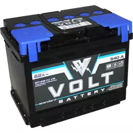 Аккумулятор VOLT Standart 62 п.п. 540А Рязань VS6211
