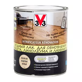 Акриловый лак для пола Реновация, мат.,V33 0.75л