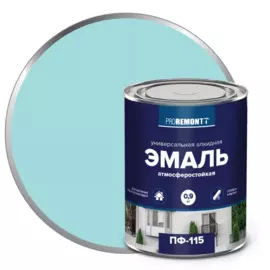 эмаль пф-115 proremontt мятный ral-6027 0,9кг