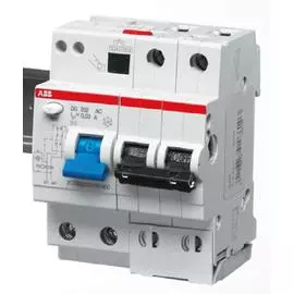 ABB DS202 Дифференциальный автоматический выключатель 4мод. 10А 30mA 6kA(АС)