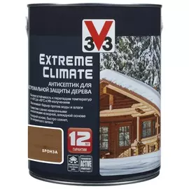 антисептик акриловый extreme climate v33 бронза 2,5л
