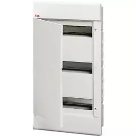ABB Europa Бокс встраеваемый белый 36мод. c белой дв. IP40