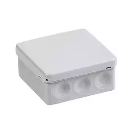 ABB Коробка разветвительная, квадратная, 86х86 мм, IP 55, серая