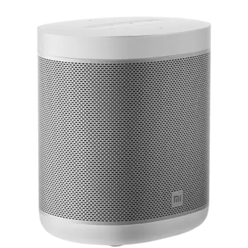 Умная колонка Xiaomi Mi Smart Speaker L09G, Голосовой помощник, музыка по WI-FI и Bluetooth. Мощность фронтальных акустических систем 12 Вт. Восемь языков управления голосом, в том числе и русский., серебристый/белый (QBH4221RU)