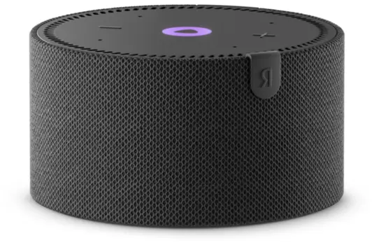 Умная колонка Яндекс Новая Станция Мини (без часов), 10 Вт, Алиса, WiFi, Bluetooth, черный оникс (YNDX-00021K)