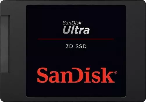 Твердотельный накопитель (SSD) Sandisk 2Tb Ultra 3D, 2.5", SATA3 (SDSSDH3-2T00-G25)
