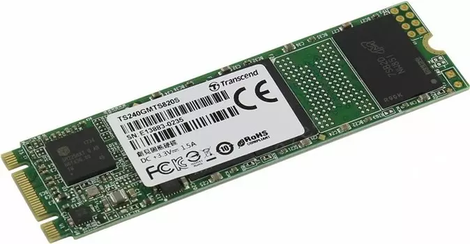 Твердотельный накопитель (SSD) Transcend 240Gb MTS820, 2280, M.2 (TS240GMTS820S)