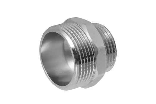 Ниппель - переходник (бочонок) 1.1/4" х 1" н/н MPF, MP-У