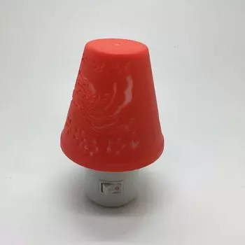 Ночник Camelion LED NL-193 "Светильник красный"с выключателем,красный