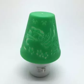 Ночник Camelion LED NL-194 "Светильник зеленый"с выключателем,зеленый