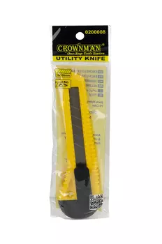 Нож 18 мм CROWNMAN , Арт. 0200008 18mm