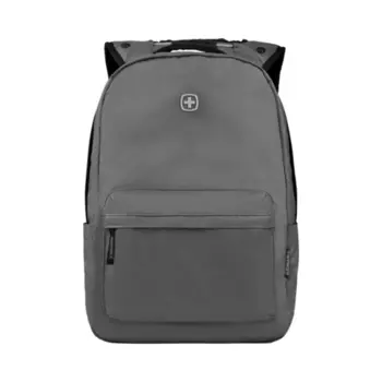 Рюкзак Wenger 14'', с водоотталкивающим покрытием, серый, 28x22x41 см, 18 л (+ Антисептик-спрей для рук в подарок!)