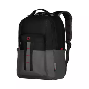Рюкзак Wenger 16", черный/серый, 34x25x45 см, 20 л (+ Антисептик-спрей для рук в подарок!)