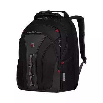 Рюкзак Wenger 16'', черный/серый, 35x25x45 см, 21 л (+ Антисептик-спрей для рук в подарок!)